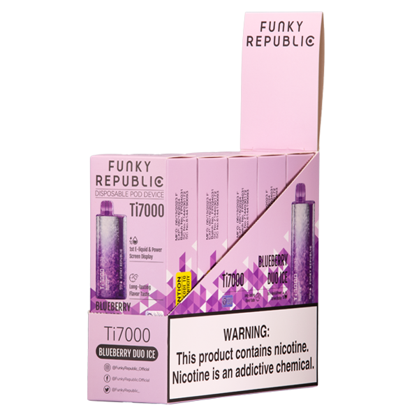 Blueberry Duo Ice Funky Lands Ti7000